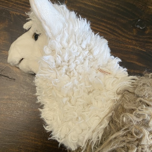 Folkmanis 19" Plush Alpaca Puppet‎ Stuffed Animal Soft Pillow Toy Doll Folktails - Picture 3 of 10